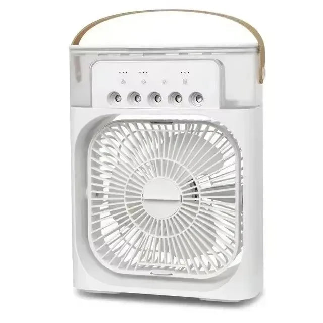 3-in-1 Portable Air Cooler, Humidifier & LED Night Light